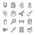 Healthcare and Medication Icons