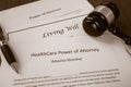 Healthcare Power of Attorney Royalty Free Stock Photo