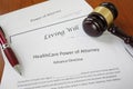 Power of Attorney Royalty Free Stock Photo