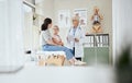 Healthcare is wealth. a mature female doctor talking to a patient at a hospital. Royalty Free Stock Photo