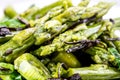 Healthy asparagus salad