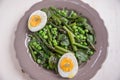 Healthy asparagus salad Royalty Free Stock Photo