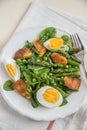 Healthy asparagus salad Royalty Free Stock Photo