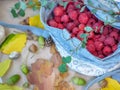 Healthy autumn seasonal food concept Royalty Free Stock Photo