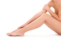 Healthy beautiful woman legs Royalty Free Stock Photo