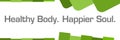 Healthy Body Happier Soul Green Abstract Background