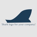 Shark concept line icon