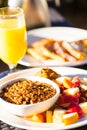 Healthy breakfast Royalty Free Stock Photo