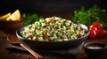 healthy cauliflower tabbouleh