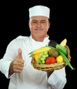 Healthy Chef Royalty Free Stock Photo