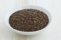 Healthy chia seeds