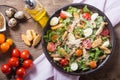 Healthy Chicken Caesar Salad Royalty Free Stock Photo