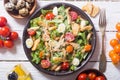 Healthy Chicken Caesar Salad Royalty Free Stock Photo
