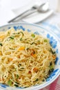 Healthy Chinese vegetarian noodles Royalty Free Stock Photo