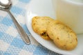 Healthy cookies for afternoon snack Royalty Free Stock Photo