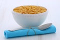 Healthy corn flakes breakfast Royalty Free Stock Photo