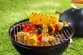 Corncob en brochette Royalty Free Stock Photo