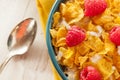 Healthy Cornflake Cereal Royalty Free Stock Photo