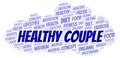 Healthy Couple word cloud