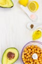 Healthy Creamy Avocado Hummus