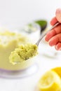 Healthy Creamy Avocado Hummus