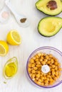 Healthy Creamy Avocado Hummus