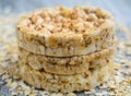 Oatmeal loaves healthy food for slenderness slim