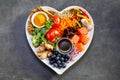 Healthy diet for heart and cardiovascular system Royalty Free Stock Photo