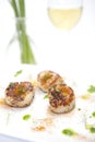 Healthy Dish of Scallops with Turmeric