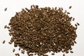 Healthy dried linseed for organic nutrition diet