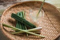 Healthy drinks, Lemon grass tea Royalty Free Stock Photo