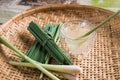 Healthy drinks, Lemon grass tea Royalty Free Stock Photo