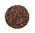 Healthy Dry Cloves or Laung on White Background