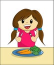 Healthy Eating - Girl