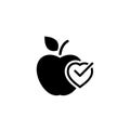 Healthy Eating Icon. Flat Design