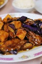 Healthy eggplant delicacy