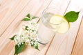 Healthy elder flower juice