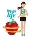 Healthy fitness lifestyle