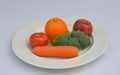 A Healthy Five Fruit and Vegetables a day