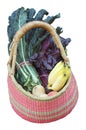 Healthy food basket