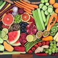 Healthy Food Collection Royalty Free Stock Photo