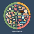 Healthy food concept Royalty Free Stock Photo