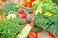Healthy food - fresh organic vegetables Royalty Free Stock Photo