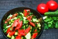 Healthy Food Fresh Vegetable Salad Royalty Free Stock Photo