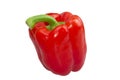 Healthy food. Fresh vegetables. Red Pepper on a white background