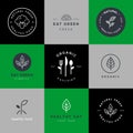 Healthy Food Logos, Organic Food Logos