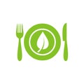 Healthy food menu icon