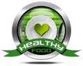 Healthy Food - Metal Icon