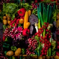 Healthy Food Mixed Vegitables Abstract