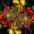 Healthy Food Mixed Vegitables Abstract